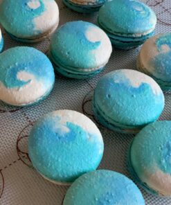 Premium Silicone Baking Mat for Macarons - Professional Fiberglass Baking Liner - Reusable Non-Stick Pastry Mat 35 71ORDjzERNL