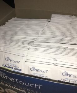 Care Touch Glasses Wipes, 400ct - Lens Cleaning Wipes for Eyeglasses, Eyeglass Individually Wrapped, Cleaner Lenses Glasses&Optical Lens, Disposable 400 Count (Pack of 1) 32 71ORp2dP0BL 1