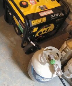 Champion Power Equipment 76533 4750/3800-Watt Dual Fuel RV Ready Portable Generator with Electric Start 46 71ORpz5Ut L