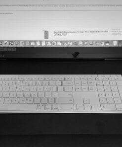 Macally Wireless Bluetooth Keyboard for Mac or Windows PC - Compatible Apple Keyboard Rechargeable - Multi-Device Keyboard, Up to 3 Devices with 110 Keys, 20 Shortcuts, and Numeric Keypad - White 31 71OSp1q QsL