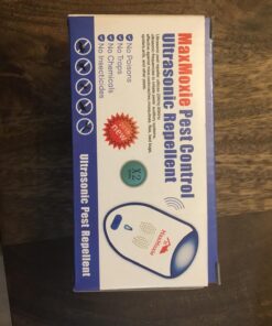 MaxMoxie Ultrasonic Pest Repeller, Humane Mice Control Electronic Insect Repellent, Reject Rodent Bed Bug Spider Rat 34 71OTEGlc8L