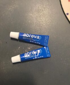 Abreva 10 Percent Docosanol Cold Sore Treatment, Treats Your Fever Blister in 2.5 Days - 0.07 oz Tube x 2 27 71OU8a mSJL