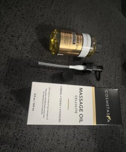 Cellulite Massage Oil & Hot Cream - 100% Natural Cellulite Oil & Gel, Highly Absorbable, Firm, Tone, Tighten & Moisturize Skin - Soothes Muscles 8.8 oz 28 71OUAR4GSGL 2