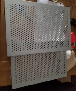 SimpleHouseware Expandable Stackable Kitchen Cabinet and Counter Shelf Organizer, Silver Metal Top 34 71OV5vXHvbL