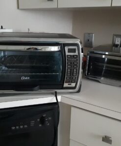 Oster Toaster Oven | Digital Convection Oven, Large 6-Slice Capacity, Black/Polished Stainless 76 71OVOyotKDL