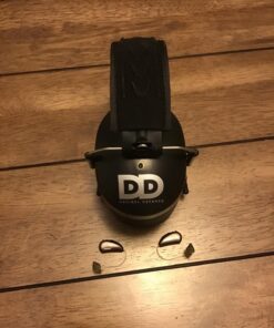 Professional Safety Ear Muffs by Decibel Defense - 37dB NRR - The HIGHEST Rated & MOST COMFORTABLE Ear Protection for Shooting & Industrial Use - THE BEST HEARING PROTECTION...GUARANTEED Regular Black 48 71OVyENz6L