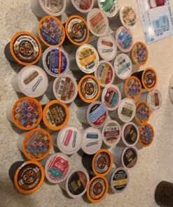 Crazy Cups Flavored Coffee Pods Variety Pack, Fully Compatible With All Keurig Flavored K Cups Brewers, Coffee Sampler, 40 Count 35 71OWj5HJNdL