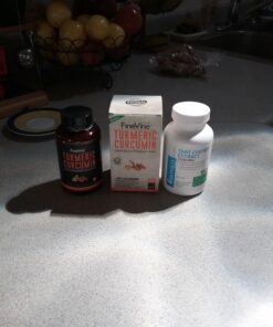 Turmeric Curcumin with BioPerine Black Pepper and Ginger - Made in USA - 120 Vegetarian Capsules for Advanced Absorption, Joints Support 120 Count (Pack of 1) 23 71OWjxSKUlL