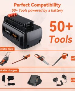 VANON Replacement for Black and Decker 40V Max Lithium Battery 4.0Ah 36V LBXR36 LBX2040 LBXR2036 LST540 LCS1240 LBX1540 LST136W,1-Pack 1pack 12 71OWygXuTzL