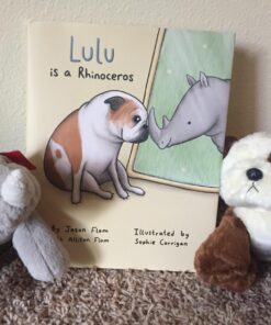 Alternative view of Aurora® Adorable Mini Flopsie™ Rhino Stuffed Animal - Playful Ease - Timeless Companions - Gray 8 Inches