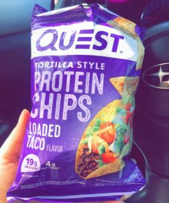 Quest Nutrition Tortilla Style Protein Chips, Loaded Taco, Low Carb, Gluten Free, Baked, 1.1 Ounce (Pack of 8) 15 71OXifMw7yL