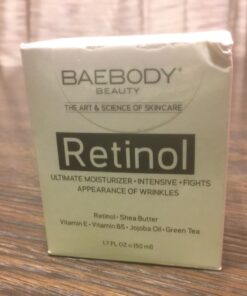 Baebody Made in USA Retinol Face Moisturizer for Women and Men - Anti Aging Face Cream - Day & Night Anti Wrinkle Cream for Women, Jojoba Oil and Vitamin E, 1.7 Oz - Beauty Gifts for Women Retinol moisturizer 49 71OYn8AkN6L