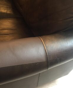 Pelle Patch - Brown Leather Patches for Furniture - 25 Colors Available - Original 8x11 - Brown Medium 8-inch x 11-inch 35 71Ob2w cMHL