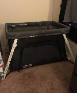 Guava Lotus Travel Crib with Lightweight Backpack Design | Certified Baby Safe Portable Crib | Folding Play Yard with Comfy Mattress for Babies & Toddlers | Compact Baby Travel Bed 42 71ObJzNDYOL