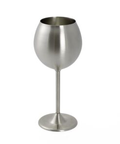 D'Eco Unbreakable 12 Oz Stainless Steel Wine Glasses (2 Pack)- Large Stemmed Matte Silver Wine Goblets - Reusable Indoor Outdoor Drinkware - Keeps Wine Chilled for Longer - Holiday Christmas Gift Idea 2 Count (Pack of 1) 22 71OcX8yJUIL