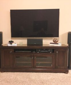 SANUS BF31-B1 31" Speaker Stands for Bookshelf Speakers up to 20 lbs - Black - Set of 2 21 71Od1OGWpeL