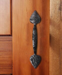 Iron Valley - 9" Heart Door Pull Handle - Solid Cast Iron 11 71Od7TL3L
