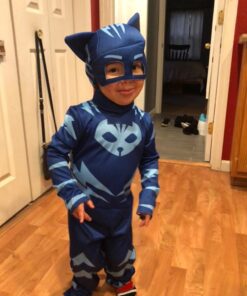 Disguise Catboy Costume for Kids, Official PJ Masks Costume Jumpsuit Medium (3T-4T) 27 71OdBAazf1L