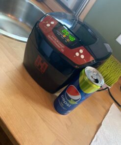 Hornady Lock-N-Load Sonic Cleaner 2L, 110V, 043320 - Premium Way to Clean Gun Parts & Bullet Casings - 80 Watt Heated Ultrasonic Cleaner Helps Remove Built-Up Carbon Residue with High Frequency Energy 53 71OdBm99osL