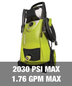 Alternative view of Sun Joe SPX3000 14.5-Amp Electric High Pressure Washer, Cleans Cars/Fences/Patios