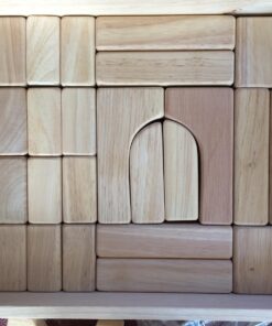 Melissa & Doug Standard Unit Solid-Wood Building Blocks With Wooden Storage Tray (60 pcs) - Classic Blocks For Toddlers Ages 3+ 52 71OdMyhZfL