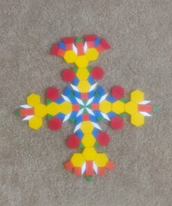 Melissa & Doug Pattern Blocks and Boards - Wooden Classic Toy With 120 Solid Wood Shapes and 5 Double-Sided Panels, Multi-colored - STEAM Animals, Tangrams Puzzle For Kids Ages 3+ Standard 59 71OdU1DTzqL