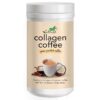 CAcafe Collagen Coffee, Coconut Infused Colombian Coffee with Anti-Aging Collagen, Creamy Drink Mix, Make Iced or Hot, Packed with Antioxidants, Natural Energy and Stress Relief (19.05oz) 40 71Odk4krFzL