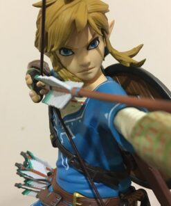 First 4 Figures The Legend of Zelda: Breath of The Wild: Link Figure, Blue Standard 47 71Oe S5laML