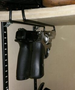 E-ONSALE AmeriGun Club Easy Use Gun Hanger Pack of 4 Original Handgun Hangers 1.00" x 4.00" x 11.80" Black 20 71Of7LlDoYL