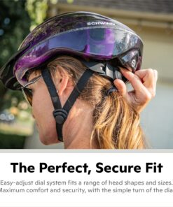 Schwinn Intercept Adult/Youth Bike Helmet for Men and Women, 10 Vents, Durable, Lightweight Microshell, Easy Adjust Dial Fit, Suggested Fit 54-62 cm Blue/Black 15 71OfCKiXfmL