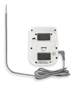 Polder Digital in Oven Programmable Thermometer and Timer, Flip Top Display and Magnetic Wall Mount for Easy Reading, White Multicolor 17 71OgA0AFtNS