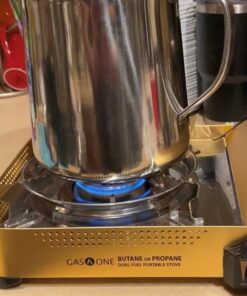 Coleman Stainless Steel Percolator Coffee Pot, 12-Cup Capacity Lightweight Coffee Percolator, No Filter Needed, Durable Outdoor Coffee Maker for Camping, Backpacking, RV, Stovetop, Campfire, & More 42 71OgbkTwUML 1