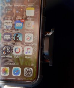 Macally Car Cup Holder Phone Mount - Secure Cupholder, Fit for Phones up to 4.1" Wide, Black 32 71Oh WYOHeL