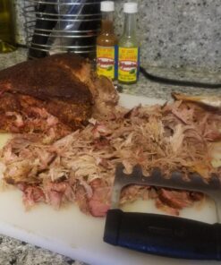 Cave Tools Metal Meat Claws for Shredding Pulled Pork, Chicken, Turkey, and Beef- Handling & Carving Food - Barbecue Grill Accessories for Smoker, or Slow Cooker - Knuckle Grip 33 71Oh1ZLGAGL 2