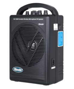 Alternative view of Hisonic HS120B Rechargeable & Portable PA (Public Address) System with Built-in UHF Wireless Microphone (1 Handheld +1 Belt-Pack)