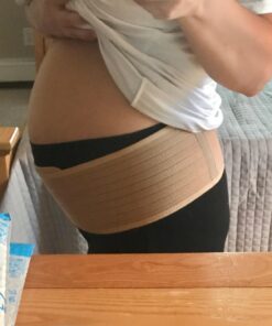 Jill & Joey Maternity Belt - Belly/Back Support Band Brace - Pregnancy Must Haves (Beige, Medium) Beige 40 71OhZncDa0L