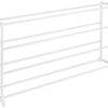 Whitmor 4 Tier 20 Pair Floor Shoe Rack - White 20 Pair (4 Tier) 17 71OhdQhhyvL