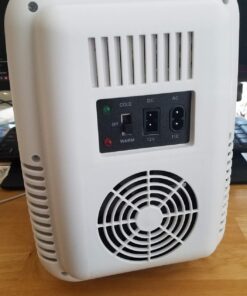 Cooluli Mini Fridge for Bedroom - Car, Office Desk & Dorm Room - Portable 4L/6 Can Electric Plug In Cooler & Warmer for Food, Drinks, Skincare Beauty & Makeup - 12v AC/DC & Exclusive USB Option, Blue 70 71OhfqIBRbL