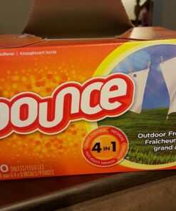 Bounce Dryer Sheets Laundry Fabric Softener, Outdoor Fresh, 240 Count Dryer Sheets, 240 count 37 71OiJmgPt2L
