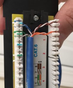 Dshot 12 Port UTP 10 inch Cat6 Network Wall Mount Surface Patch Panel 39 71OiMTLw1xL