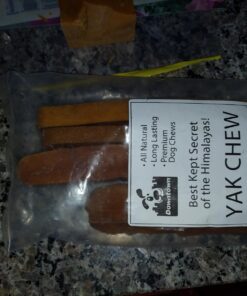 Downtown Pet Supply Yak Cheese Himalayan Dog Chews (1 lb) - 100% Natural, 3 Ingredients, USA Packed - Protein & Calcium Rich Dog Treats for Small to Large Dogs - Long Lasting Rawhide Free Yak Chews 1.00 Pound (Pack of 1) 41 71OjtRUj2KL
