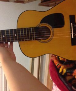 HOHNER 6 String Acoustic Guitar, Right Handed, Natural (HAG250P) Hohner Guitar 28 71OkKK143VL