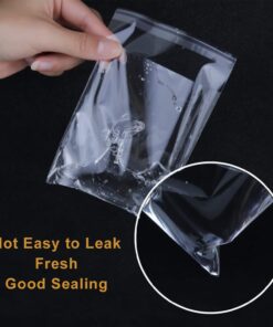 NEOACT 400 Pcs 4"x4.73" Clear Resealable Cellophane Bags Good for Bakery, Candle, Soap, Cookie Poly Bags 4x4.7 Inch (Pack of 400) 26 71OlIUZ7zXL