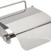 EzHome Non-Permanent Adhesive Stainless Steel Toilet Paper Holder, Replace without Making Holes in your RV for RV/Small Bathroom Side-of-Tank Neat Toilet Paper Reserve Holder, Bath Tissue 8 71Omzr5D6vL
