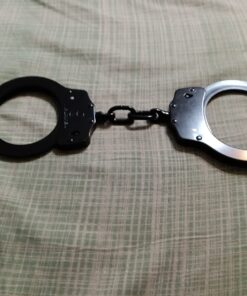 VIPERTEK Double Lock Steel Police Edition Professional Grade Handcuffs (Black) 24 71OpEMqvldL