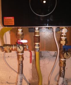 HYDRO MASTER Tankless Water Heater Service Valve Kit with Pressure Relief Valve 3/4-Inch IPS Isolator Clean Brass 36 71OqNJHy9NL