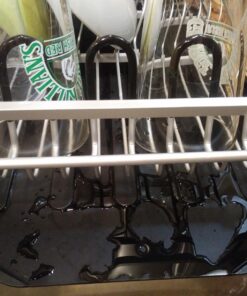 KINGRACK Aluminum Dish Drying Rack,Large Dish Rack and Drain Board Set,Kitchen Dish Rack 34 71Os0o BoDL