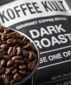 Koffee Kult Dark Roast Whole Bean Coffee - Small Batch Gourmet Aromatic Artisan Blend 100% Arabica Coffee Beans Organically Sourced (Dark Roast, 32oz) 2 Pound (Pack of 1) 27 71Os4RHpFJL