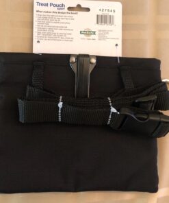 PetSafe Treat Pouch Sport- Durable, Convenient Dog Training Accessory, Standard, Black 47 71OtH1LYHUL
