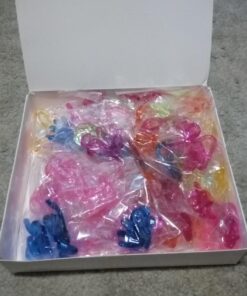 Adorox 72 Pieces Vinyl Glitter Sticky Hands Party Favor Birthday Gifts Toys Goodies (1 1/4" Long) 45 71OtQ4Tcn L